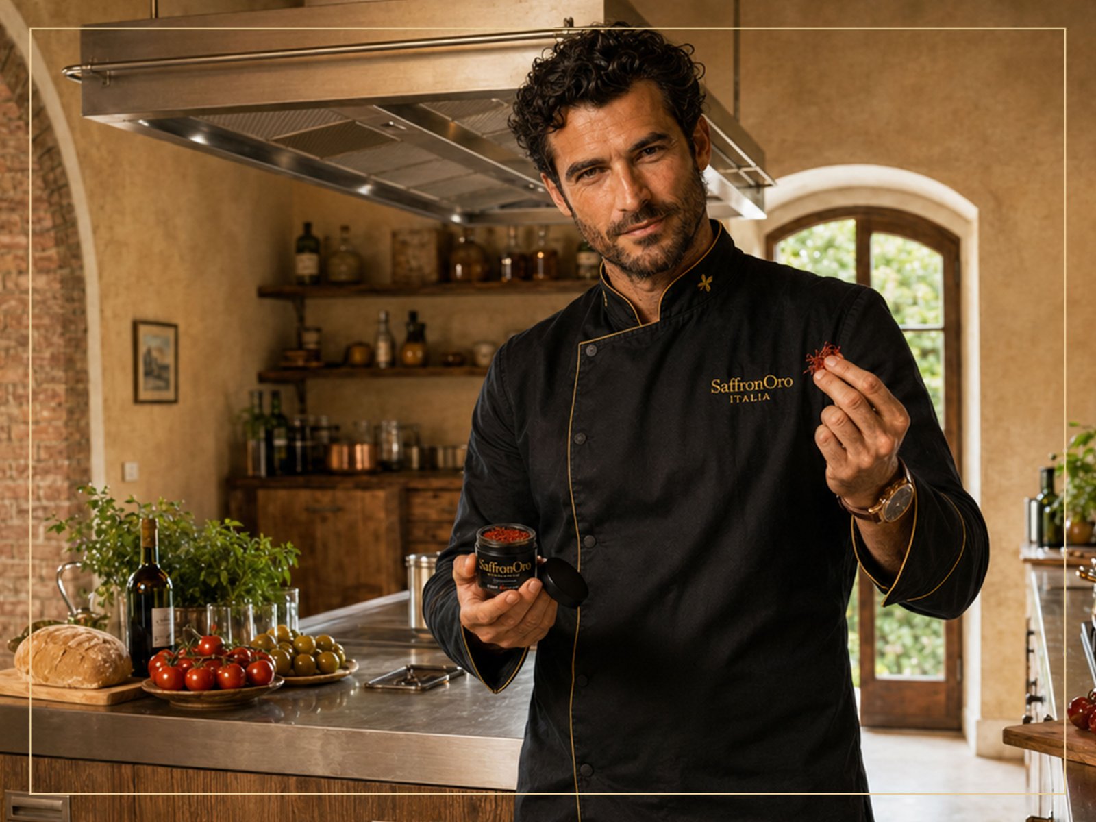 Pure Italian saffron stigmas used by only the Top Chefs